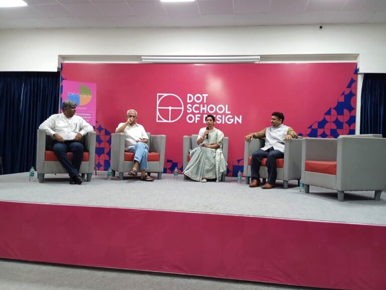 C. Ramesh, guest speaker, Dot School of Design