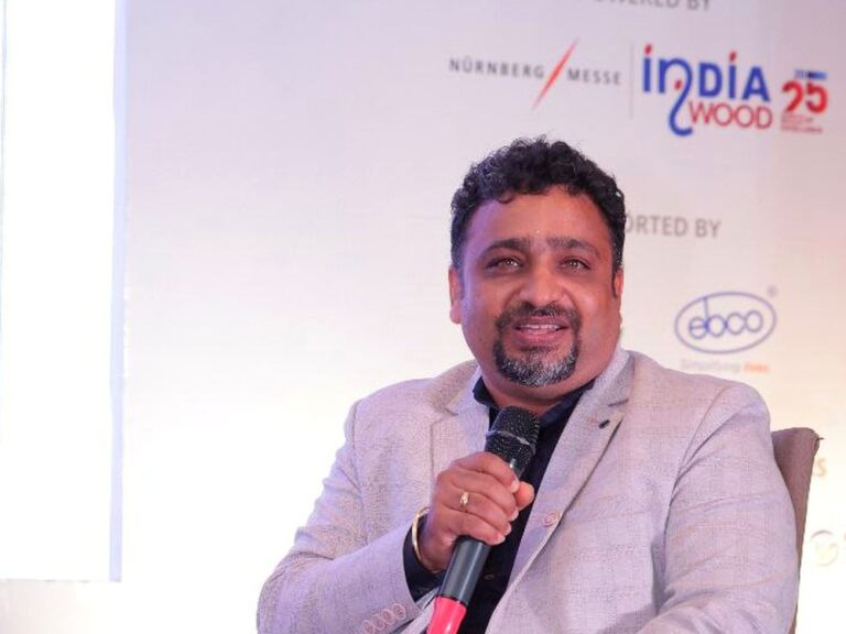 C. Ramesh speaking at IndiaWood, FFSC